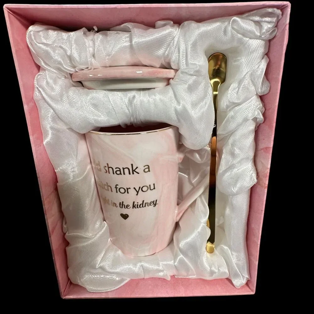 BF Friend Coffee Cup Mug Gift “I’ll Shank A B*tch For‎ You Right In The Kidney”